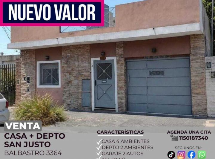 Casa · 254m² · 5 Ambientes · 2 Cocheras