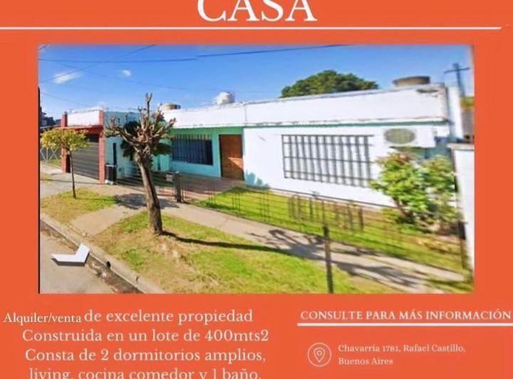 Casa · 110m² · 3 Ambientes · 1 Cochera