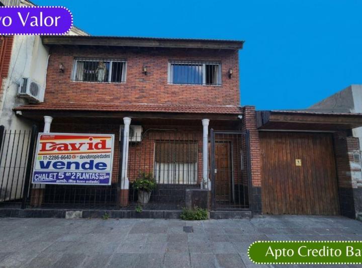 Casa · 160m² · 5 Ambientes · 1 Cochera