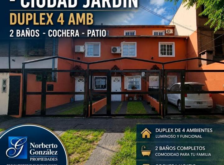 Casa · 90m² · 4 Ambientes · 1 Cochera