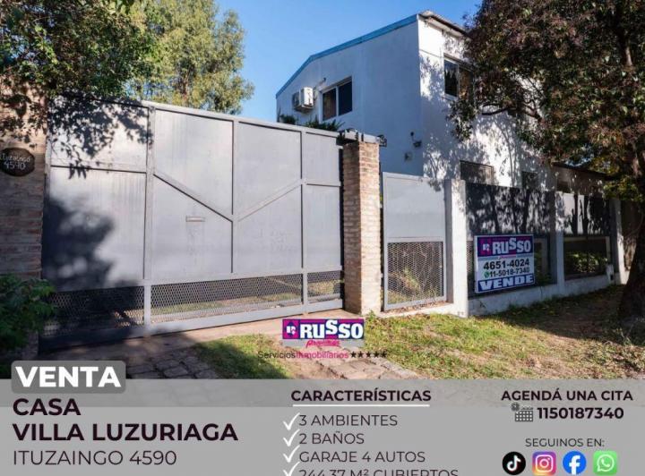 Casa · 244m² · 3 Ambientes