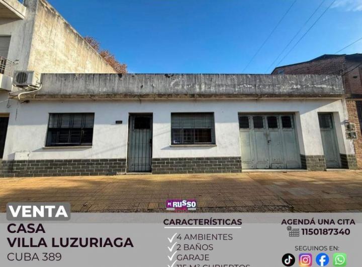 Casa · 115m² · 4 Ambientes