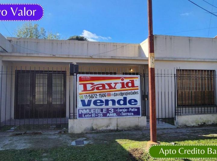 Casa · 110m² · 3 Ambientes · 1 Cochera