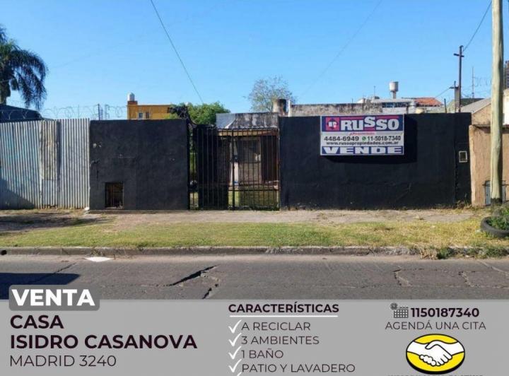 Casa · 90m² · 3 Ambientes