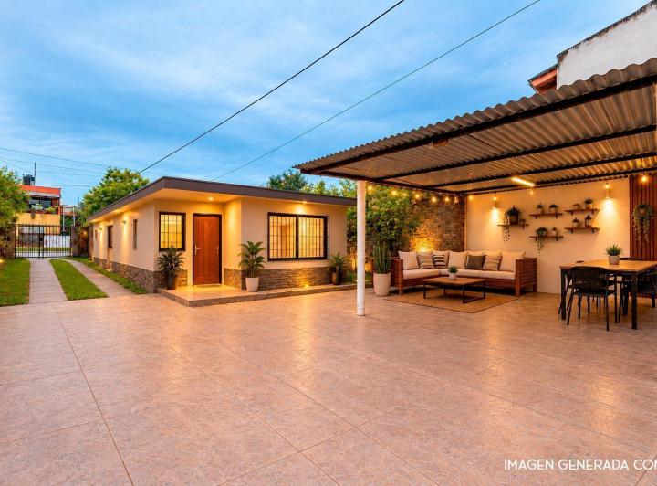 Casa · 90m² · 3 Ambientes · 1 Cochera