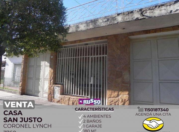 Casa · 180m² · 4 Ambientes
