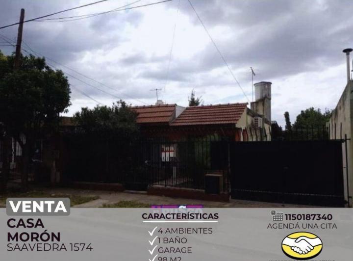 Casa · 98m² · 4 Ambientes · 1 Cochera