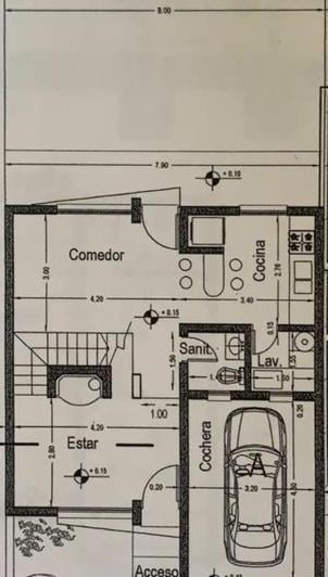 Casa · 116m² · 4 Ambientes · 1 Cochera