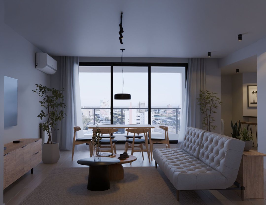 TORRE FARO - 2 DORM - PISO 19