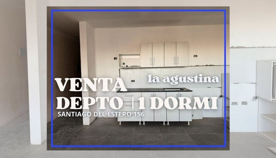VENTA DTO 1 DORMITORIO EDIFICIO LA AGUSTINA