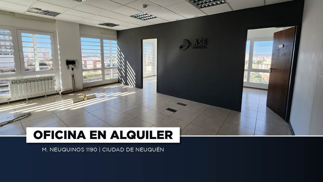 EN ALQUILER OFICINA | M. NEUQUINOS 1190 | NEUQUÉN
