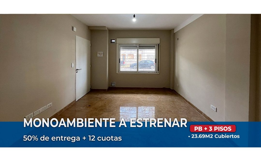 MONOAMBIENTE VENTA A ESTRENAR