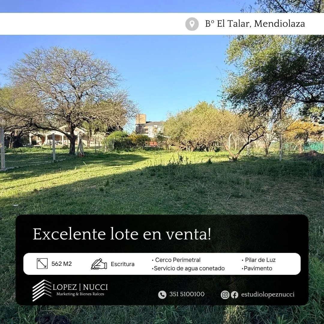 Lote en Venta Talar de Mendiolaza