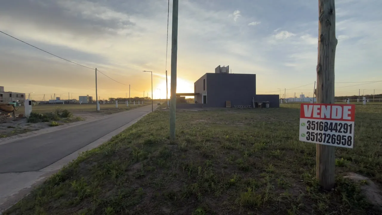Docta Central Venta Lote Esquina .... Obras Pagas !!! Listo Para Mudarte