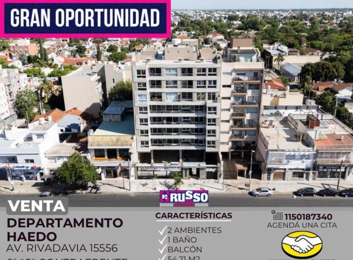 Departamento · 54m² · 2 Ambientes