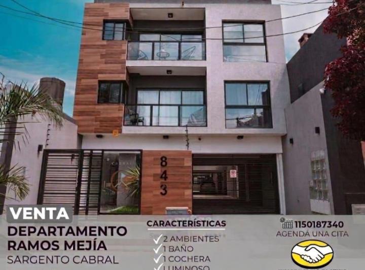 Departamento · 40m² · 2 Ambientes · 1 Cochera