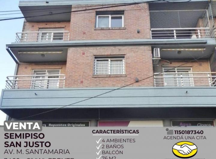 Departamento · 70m² · 4 Ambientes