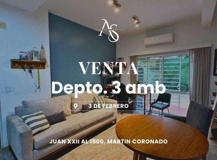 Departamento · 60m² · 3 Ambientes