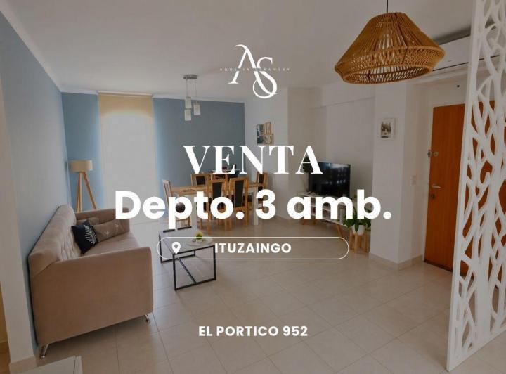 Departamento · 58m² · 3 Ambientes · 1 Cochera