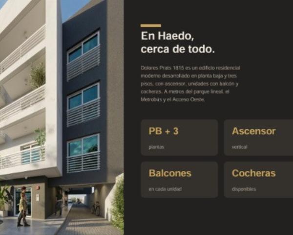 Departamento · 42m² · 2 Ambientes