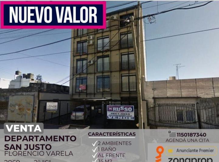 Departamento · 35m² · 2 Ambientes