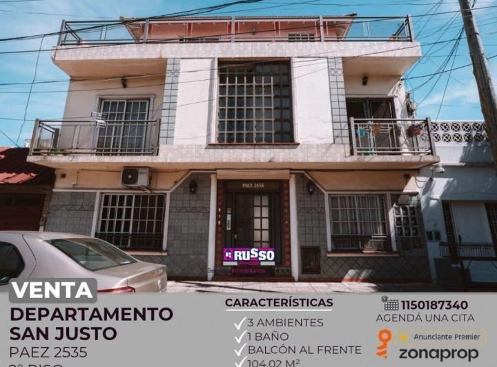 Departamento · 49m² · 3 Ambientes