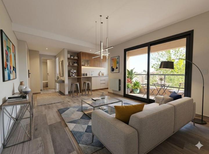 Departamento · 45m² · 2 Ambientes · 1 Cochera