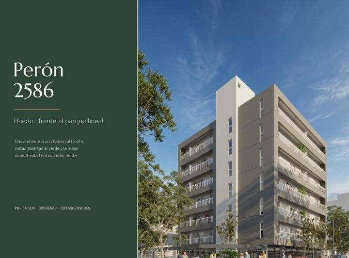 Departamento · 38m² · 2 Ambientes