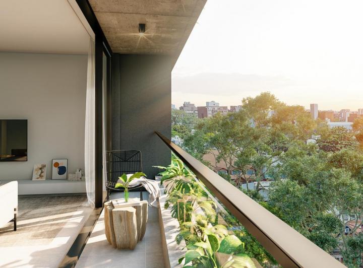 Departamento · 44m² · 2 Ambientes · 1 Cochera