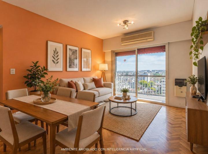 Departamento · 60m² · 3 Ambientes · 1 Cochera