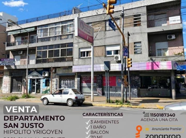 Departamento · 70m² · 3 Ambientes
