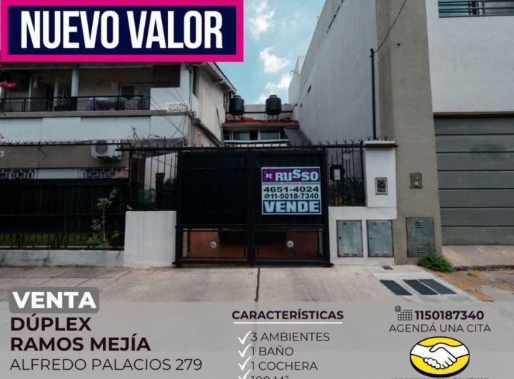 Departamento · 80m² · 3 Ambientes · 1 Cochera