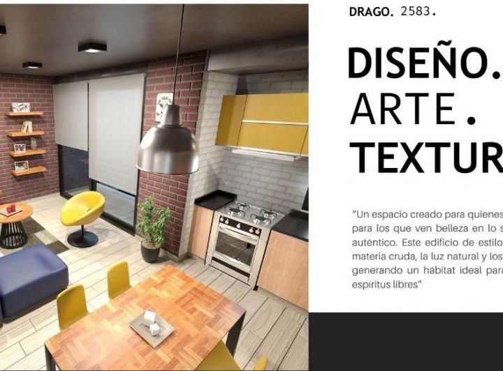 Departamento · 43m² · 2 Ambientes · 4 Cocheras
