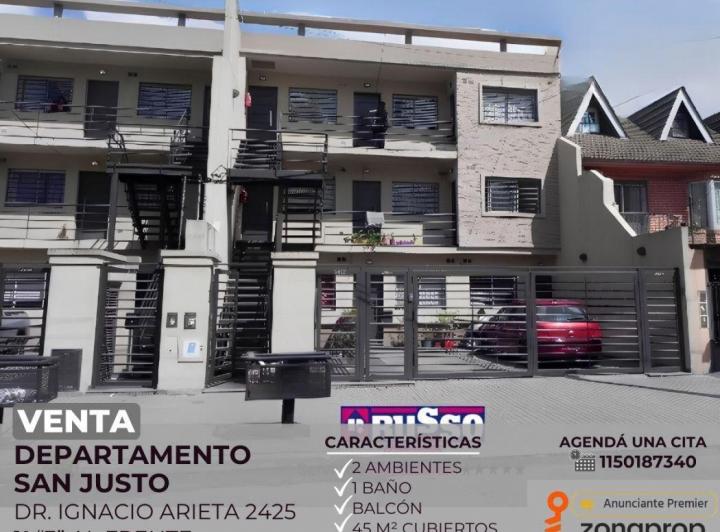 Departamento · 45m² · 2 Ambientes