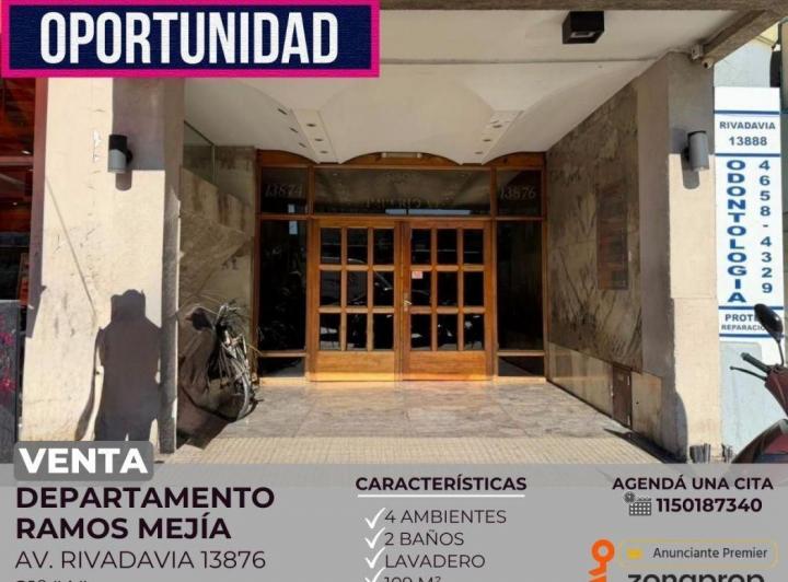 Departamento · 109m² · 4 Ambientes