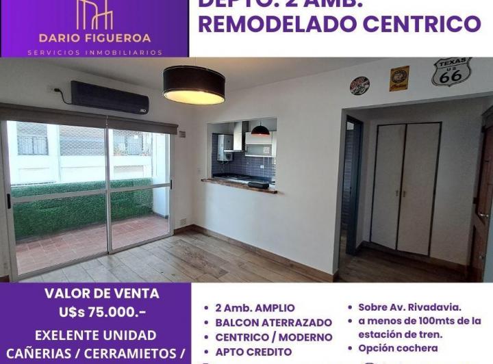 Departamento · 45m² · 2 Ambientes