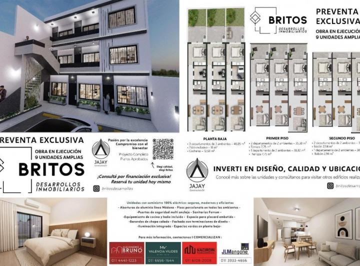 Departamento · 38m² · 1 Ambiente