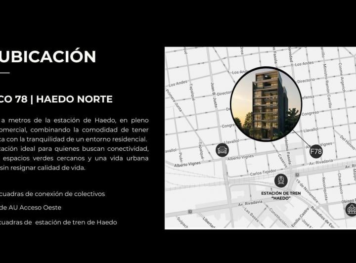 Departamento · 38m² · 2 Ambientes · 10 Cocheras