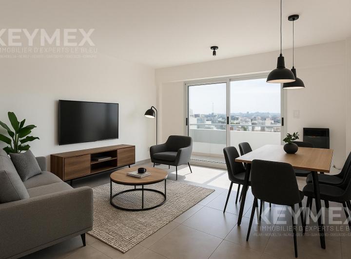 Departamento · 43m² · 2 Ambientes · 1 Cochera