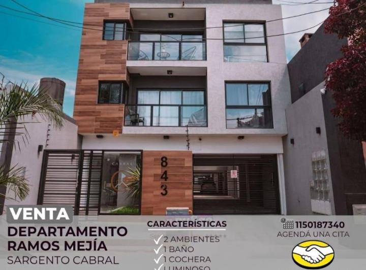 Departamento · 42m² · 2 Ambientes · 1 Cochera