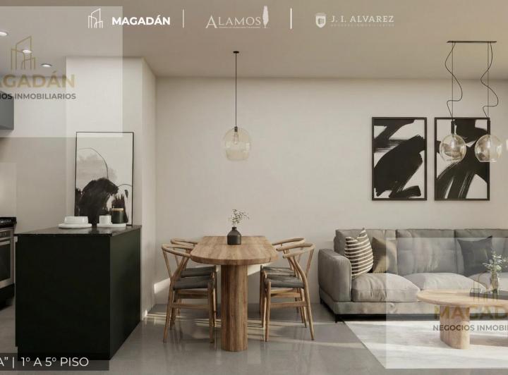 Departamento · 45m² · 2 Ambientes · 1 Cochera
