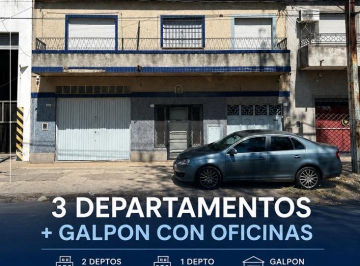 Departamento · 196m² · 1 Ambiente