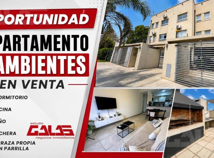 Departamento · 45m² · 2 Ambientes · 1 Cochera