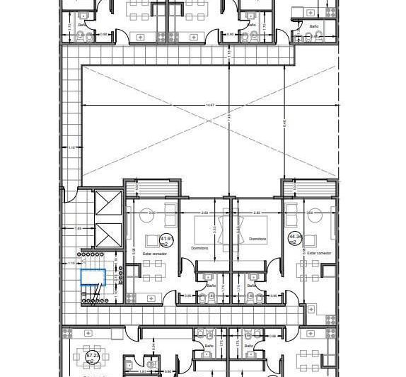 Departamento · 67m² · 3 Ambientes