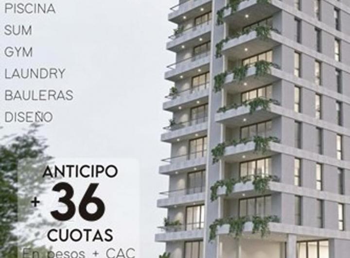 Departamento · 38m² · 2 Ambientes
