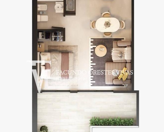Departamento · 32m² · 1 Ambiente