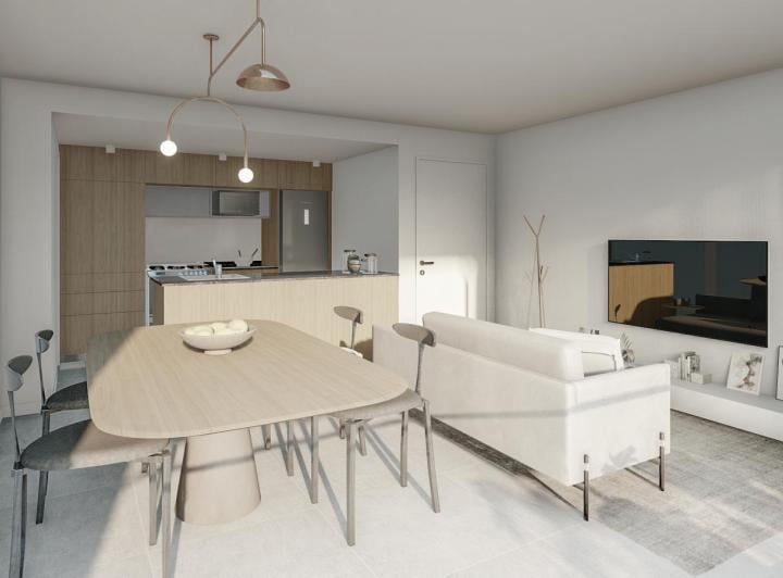 Departamento · 49m² · 2 Ambientes · 1 Cochera