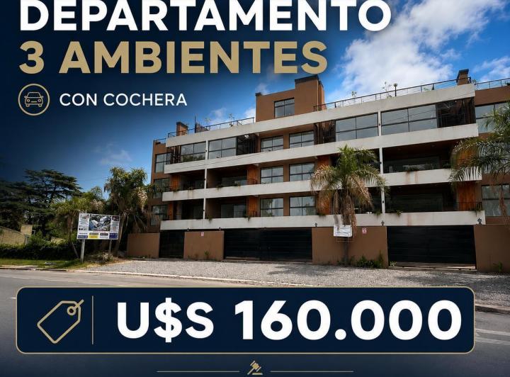 Departamento · 62m² · 3 Ambientes · 1 Cochera