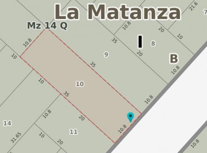 Terreno · 378m²
