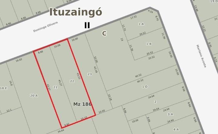 Terreno · 816m²